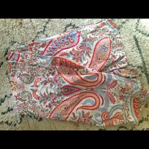 J.Crew Paisley Pant